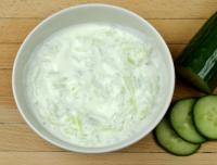 Yoghurt med gurka